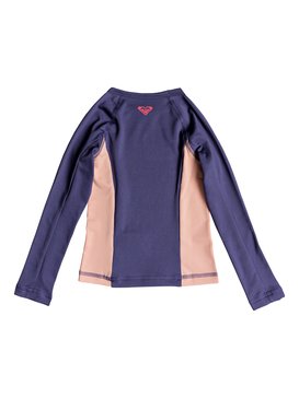 roxy, Simply ROXY - Licra de Manga Larga con Protección Solar UPF 50 para Chicas 2-7, DEEP COBALT (bre0) Simply ROXY - Long Sleeve UPF 50 Rash Vest for Girls 2-7 ERLWR03071