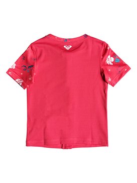 roxy, Гидрофутболка с коротким рукавом Shortbreak UPF 50, ROUGE RED TROPICOOL (mlj8) Shortbreak - Short Sleeve UPF 50 Rash Vest ERLWR03076
