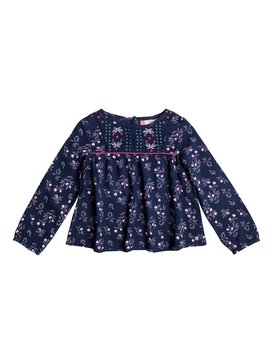 roxy, Allow Your Heart - Top à manches longues, DRESS BLUES NICE ONE (xbmm) Allow Your Heart - Long Sleeve Top ERLWT03015
