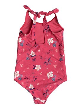 roxy, ROXY Mermaid - Maillot de bain une pièce pour Fille 2-7 ans, ROUGE RED TROPICOOL (mlj8) ROXY Mermaid - One-Piece Swimsuit for Girls 2-7 ERLX103022