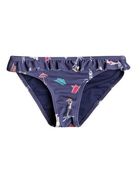 roxy, Tropicool Sunshine - Scooter Bikini Unterteil, DEEP COBALT ON THE BEACH (bre7) Tropicool Sunshine - Scooter Bikini Bottoms ERLX403012