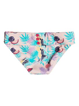 roxy, Vintage Tropical - Scooter Bikini Bottoms, TROPICAL PEACH PARROTS ISLAND (mdr6) Vintage Tropical - Scooter Bikini Bottoms ERLX403013