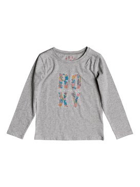 roxy, Never Ages Flower Power - T Shirt à manches longues, HERITAGE HEATHER (sgrh) Never Ages Flower Power - Long Sleeve T-Shirt ERLZT03093