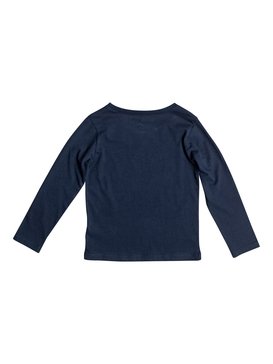 roxy, Never Ages Nice One Heart - T Shirt à manches longues, DRESS BLUES (btk0) Never Ages Nice One Heart - Long Sleeve T-Shirt ERLZT03094