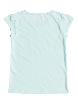 roxy, Moid Bubble Typo - Camiseta de Manga Cap más Corta, BLUE LIGHT (bek0) Moid Bubble Typo - Cap Sleeve T-Shirt ERLZT03115