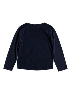 roxy, Never Ages Trellis Logo - Long Sleeve T-Shirt for Girls 2-7, DRESS BLUES (btk0) Never Ages Trellis Logo - Long Sleeve T-Shirt for Girls 2-7 ERLZT03142