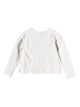 roxy, Made Of Gold Be ROXY - T shirt manches longues pour Fille 2-7 ans, MARSHMALLOW (wbt0) Made Of Gold Be ROXY - Long Sleeve Top for Girls 2-7 ERLZT03146