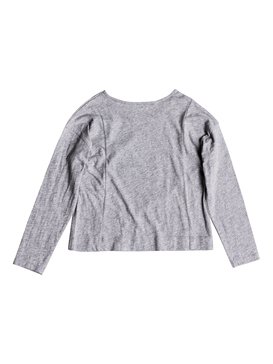 roxy, Made Of Gold Surf - T shirt manches longues pour Fille 2-7 ans, HERITAGE HEATHER (sgrh) Made Of Gold Surf - Long Sleeve Top for Girls 2-7 ERLZT03147