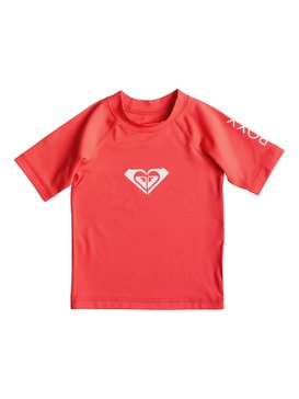 roxy, Whole Hearted - Camiseta de surf de mangas cortas protección UV, NEON GRAPEFRUIT (nkn0) Whole Hearted - Short Sleeve UPF 50 Rash Vest ERNWR03000