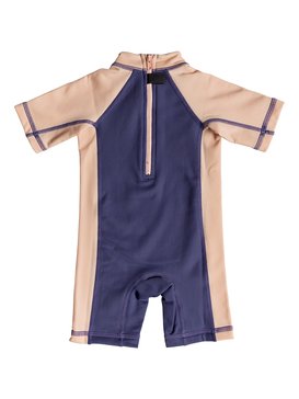 roxy, Baby On The Waves - Short Sleeve One-Piece UPF 50 Rashguard, DEEP COBALT (bre0) Baby On The Waves - Short Sleeve One-Piece UPF 50 Rashguard ERNWR03010