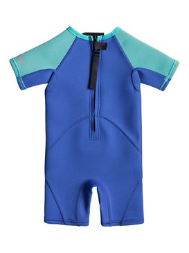 roxy, Гидрокостюм с молнией на спине 1.5mm Syncro, SEA BLUE II (byh0) 1.5 SYNCRO TODDLER BZ SS SP FL EROW503001
