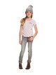 2 American Ride - Slim Fit Jeans for Girls 8-16 Grey ERGDP03043 Roxy