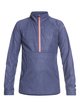 0 Cascade - Technical Half-Zip Fleece for Girls 8-16 Blue ERGFT03269 Roxy