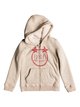 0 Feel Her Breath Free Island - Zip-Up Hoodie for Girls 8-16 Beige ERGFT03301 Roxy