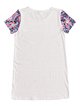 1 Surfing Miami - T-Shirt Dress for Girls 8-16 White ERGX603011 Roxy