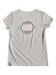 1 Dream Another Dream Circle Scrip - T-Shirt for Girls 8-16 Grey ERGZT03342 Roxy