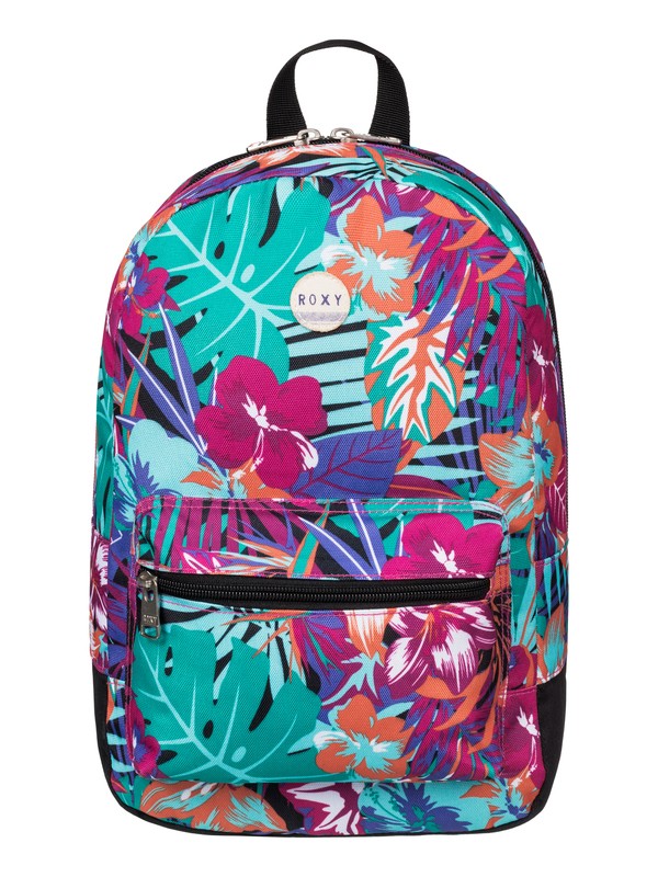 roxy, Always Core Backpack, INTERWEAVE LOGO COMBO TRUE BLA (kvj6) 0 Always Core Backpack 2153040101 Roxy