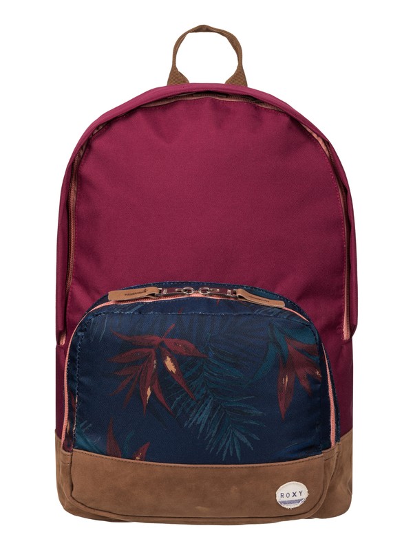 roxy, Pink Sky Backpack, Red Plum - Solid (rrc0) 0 Pink Sky Backpack 2153040902 Roxy