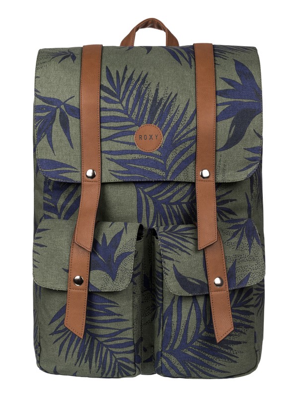 roxy, Mochila de Lona She Said, Dusty Olive-6 (gpb6) 0 Mochila de Lona She Said 2153041702 Roxy