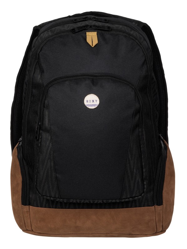 roxy, Alright Textured Backpack, Anthracite (kvj0) 0 Alright Textured Backpack 2153042101 Roxy