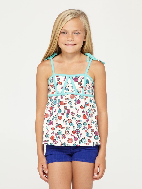 roxy, Girls 2-6 June Gloom Tank Top, SEA SPRAY PRINT (prl) 0 Girls 2-6 June Gloom Tank Top 427105 Roxy