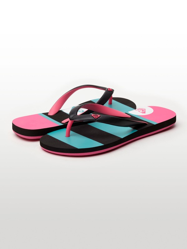 roxy, Tahiti 3 Sandals, BLACK GEO (bk1) 0 Tahiti 3 Sandals 457R31 Roxy