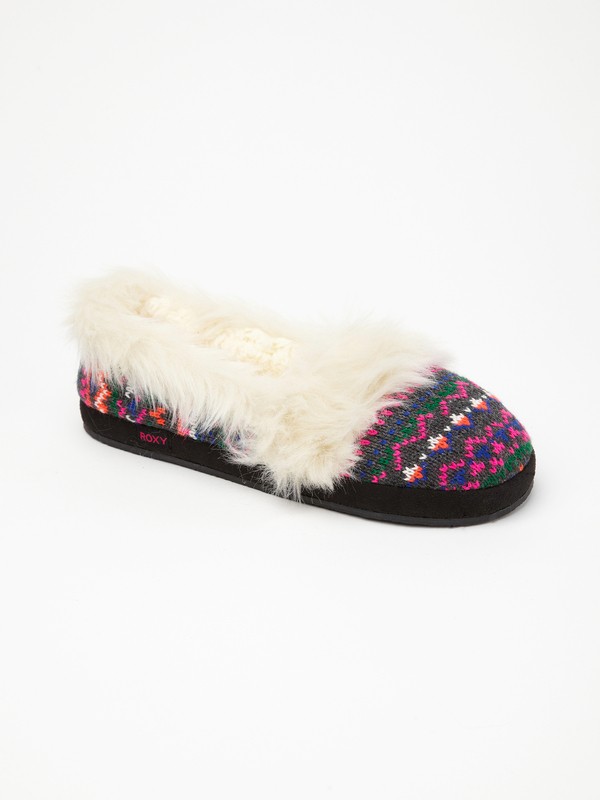 roxy, Biscotti Slippers, CHARCOAL (cha) 0 Biscotti Slippers 457U92 Roxy