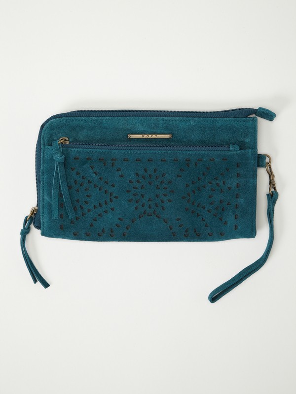 roxy, Rock Candy Wristlet Wallet, AQUATIC BLUE (bqt0) 0 Rock Candy Wristlet Wallet 458D76 Roxy