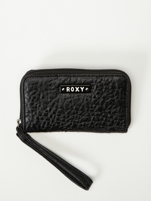 roxy, Small Surprise Wristlet, TRUE BLACK (kvj0) 0 Small Surprise Wristlet 458D79 Roxy