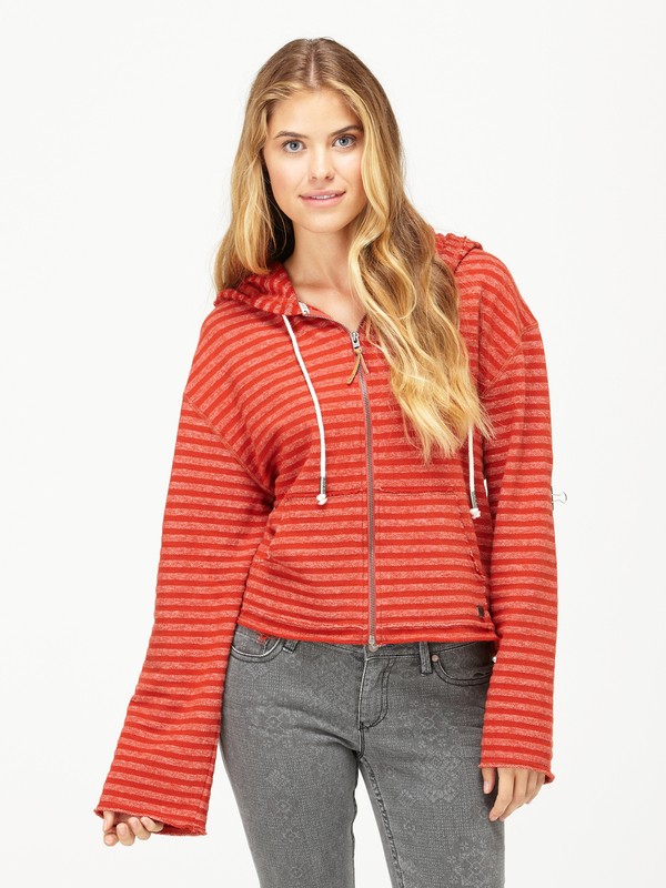 roxy, Goldmine Zip Up Hoodie, BURNT SUNSET (snt) 0 Goldmine Zip Up Hoodie 474802 Roxy