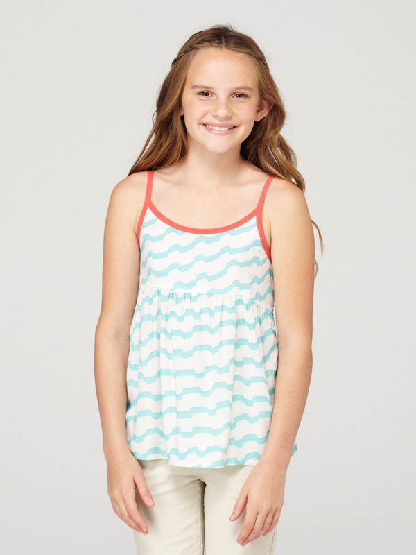 roxy, Girls 7-14 Rain Drop Tank Top, WATER PRINT (wav) 0 Girls 7-14 Rain Drop Tank Top 482467 Roxy