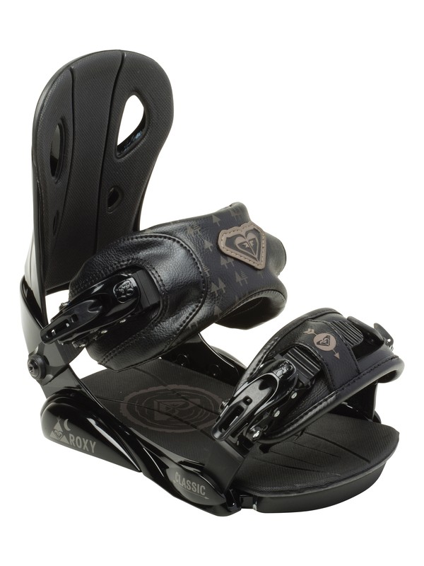 roxy, Classic Snowboard Bindings, BLACK (blk) 0 Classic Snowboard Bindings 5235025 Roxy