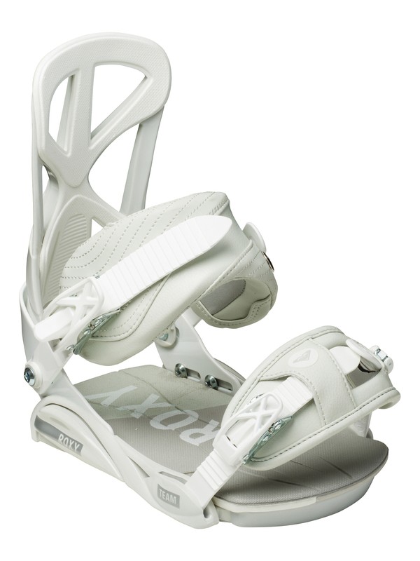 roxy, Team "Small/Medium" Snowboard Bindings, GREY (gry) 0 Team "Small/Medium" Snowboard Bindings 5235105 Roxy