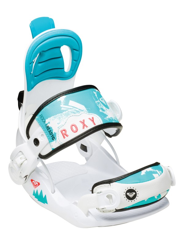 ROCK-IT READY BINDINGS 5235205 0 Girl's Rock-It Ready Youth "Xtra Small" Snowboard Bindings 5235205 Roxy