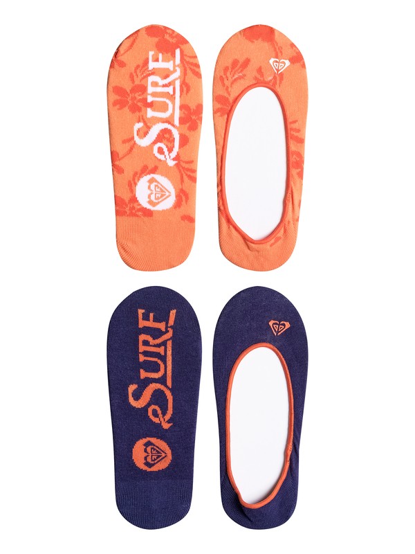 roxy, Hibisus Pattern 2 Pack Liner, Vermillon Orange (nle0) 0 Hibisus Pattern 2 Pack Liner 82201S Roxy