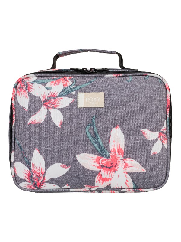 roxy, SURFIN SAFARI, CHARCOAL HEATHER FLOWER FIELD (kpg6) 0 SURFIN SAFARI Black ARGAA03001 Roxy