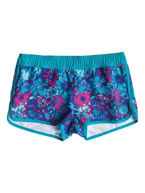 roxy, Girls 7-14 Beach Babe Boardshort, BEACH BABE WATER FLORAL (bhf6) 0 Girls 7-14 Beach Babe Boardshort ARGBS03000 Roxy