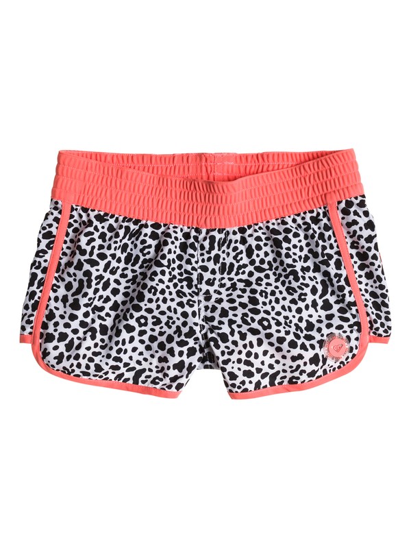 roxy, Girls 7-14 Roxy Wild Boardshort, ROXY WILD TRUE BLACK PRINT (kvj6) 0 Girls 7-14 Roxy Wild Boardshort ARGBS03002 Roxy