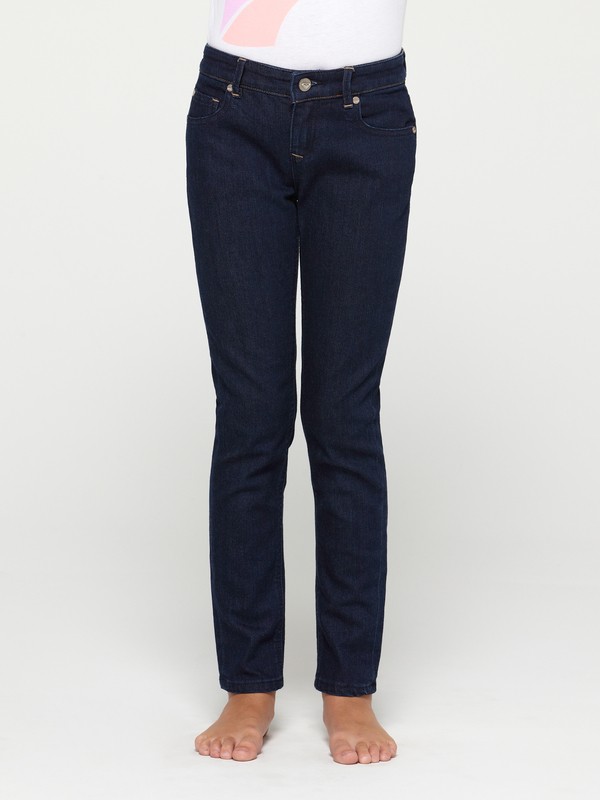 roxy, Girls 7-14 Skinny Rails 2 Pants, INDIGO MINE WASH (bppw) 0 Girls 7-14 Skinny Rails 2 Pants ARGDP00002 Roxy