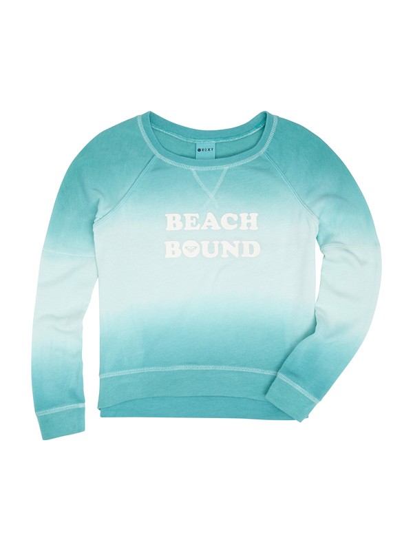roxy, Girls 7-14 Switch Up Sweatshirt, MOON LIGHT JADE (gbe0) 0 Girls 7-14 Switch Up Sweatshirt ARGFT00107 Roxy