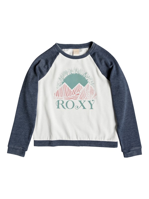 roxy, PALM BAZAAR CREW RG, DRESS BLUES (btk0) 0 PALM BAZAAR CREW RG Blue ARGFT03067 Roxy
