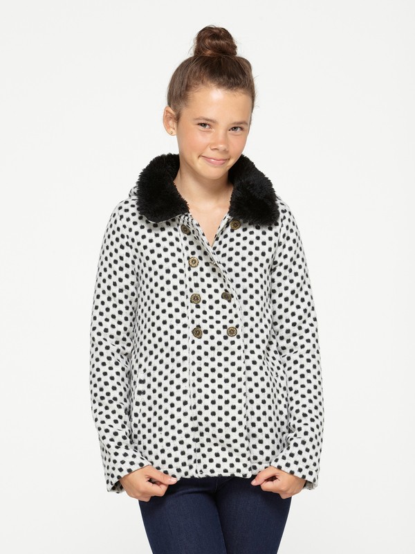 roxy, Girls 7-14 Shiver Jacket, SEA SPRAY DOT PATTERN (wbs6) 0 Girls 7-14 Shiver Jacket ARGJK00000 Roxy