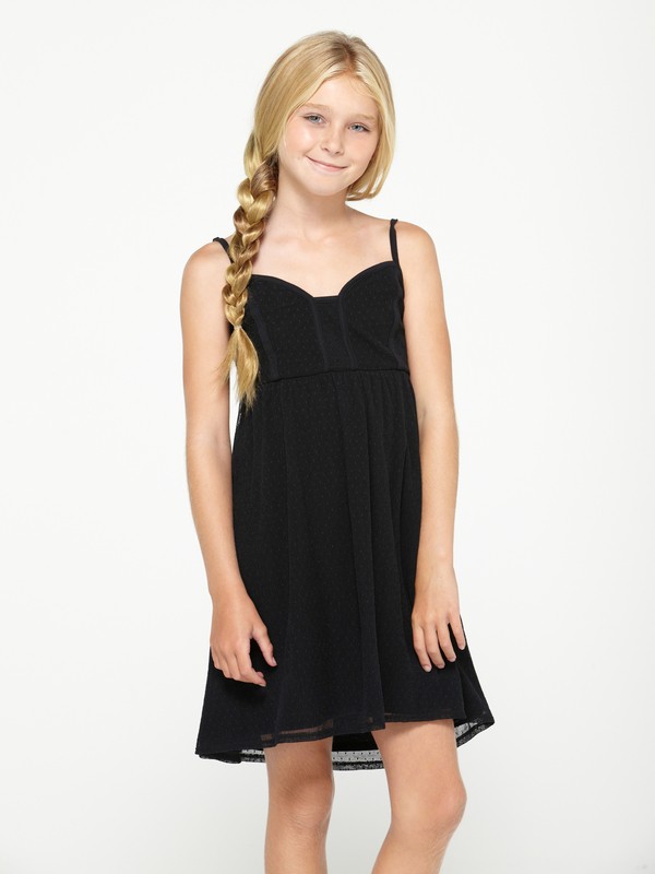 roxy, Girls 7-14 Still Seas Dress, TRUE BLACK (kvj0) 0 Girls 7-14 Still Seas Dress ARGKD00025 Roxy