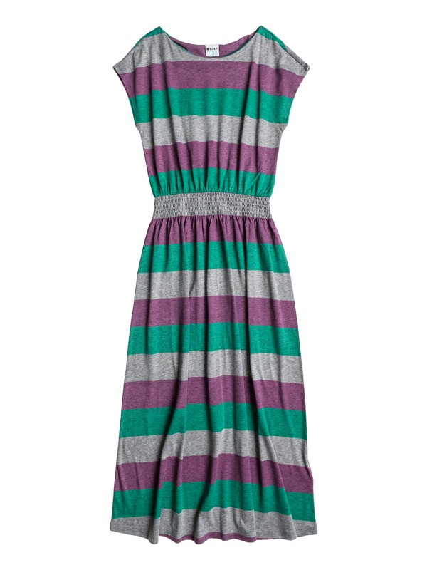 roxy, Girls 7-14 Sandy Toes Dresses, SUNRISE ARGYLE PURPLE STRIPE (pmt3) 0 Girls 7-14 Sandy Toes Dresses ARGKD03016 Roxy