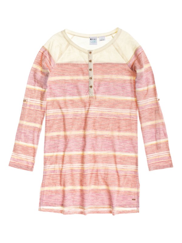 Coastal - Striped Tee Dress ARGKD03025 0 Coastal - Striped Tee Dress ARGKD03025 Roxy