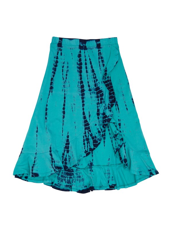 roxy, Girls 7-14 Casitas Creek Skirt, TILE BLUE TIE DYE PATTERN (bpm6) 0 Girls 7-14 Casitas Creek Skirt ARGKK00003 Roxy