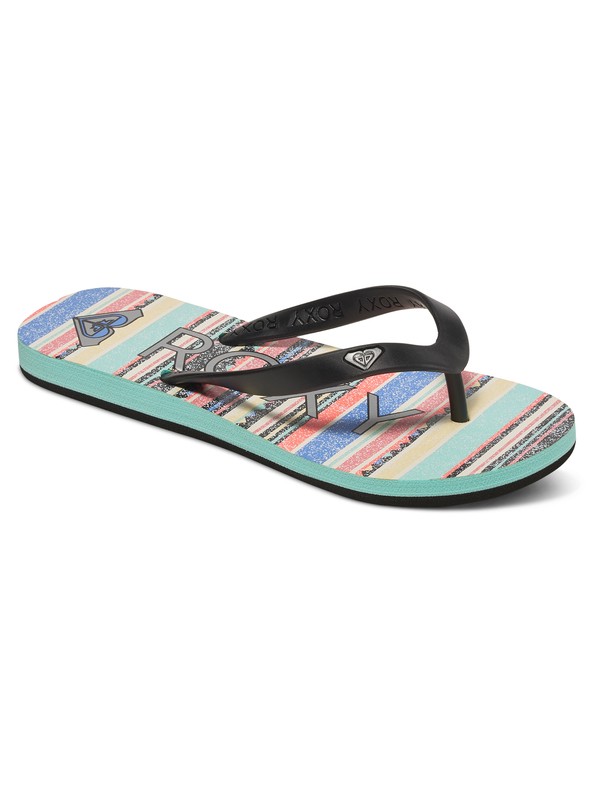 roxy, Tahiti - Flip-Flops, TURQUOISE/BLACK (tb4) 0 Tahiti - Flip-Flops Blue ARGL100030 Roxy