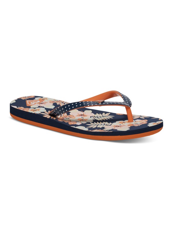roxy, Pebbles - Flip-Flops for Girls, BLUE CORAL (cob) 0 Pebbles - Flip-Flops for Girls ARGL100031 Roxy