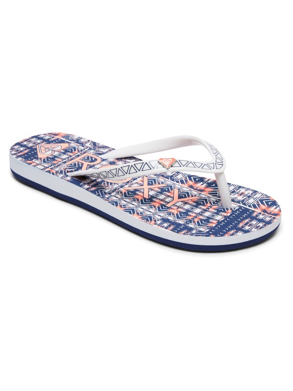 roxy, Girls 7-14 Pebbles Flip Flops, MULTI 1 (mu1) 0 Girls 7-14 Pebbles Flip Flops Multicolor ARGL100031 Roxy