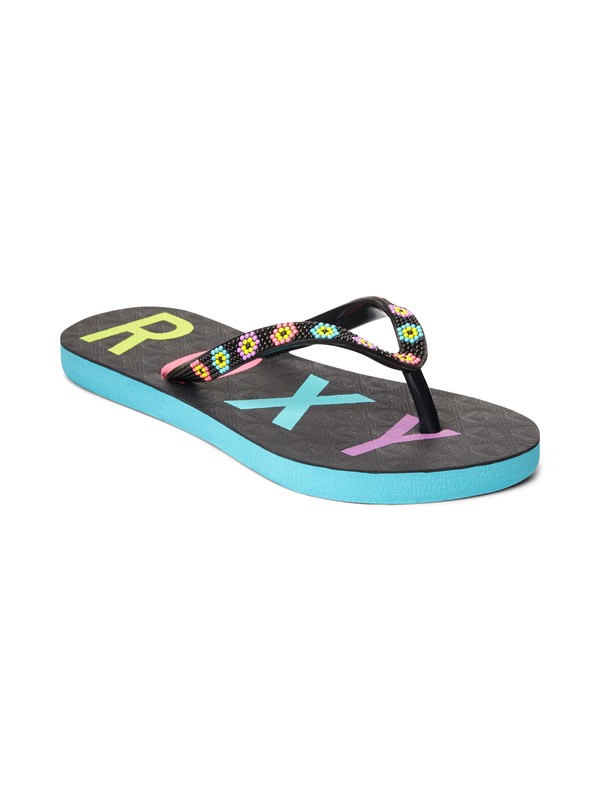 roxy, Girls 7-14 Tandi Sandals, BLACK (blk) 0 Girls 7-14 Tandi Sandals ARGL100037 Roxy